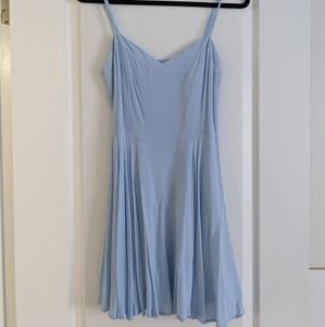 Aritzia Talula Baby Blue Mini Dress